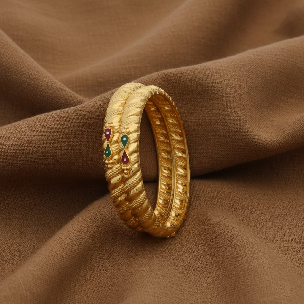 FANCY PLAIN BABY BANGLE